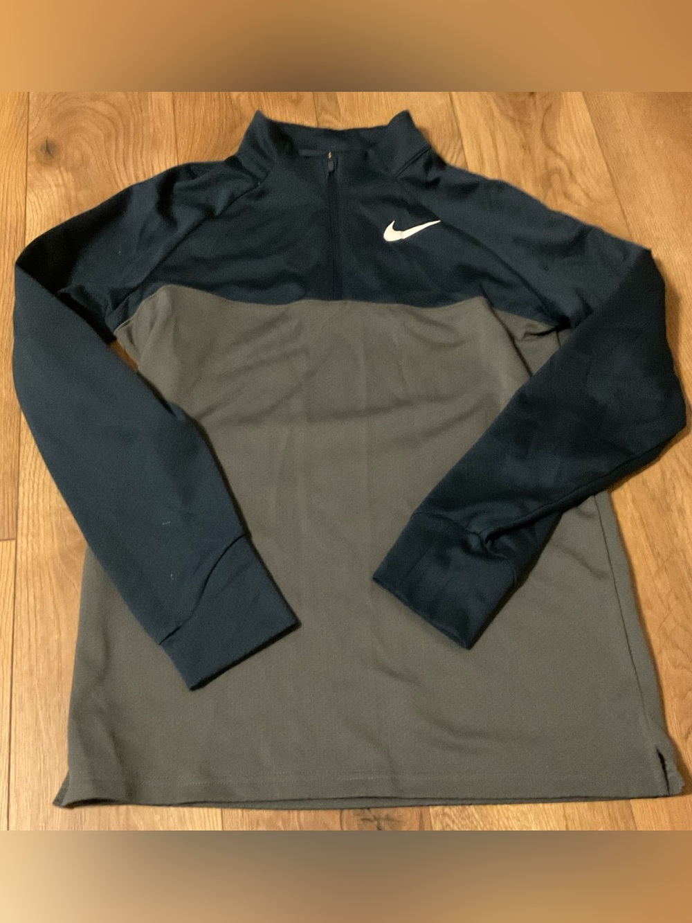 Nike Golf Dri-FIT Black Zip Pullover